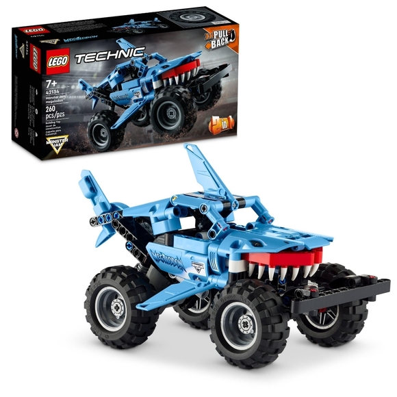 Brand New LEGO® 42134 Monster Jam Megalodon Shark Truck 🦈 - Picture 1 of 8